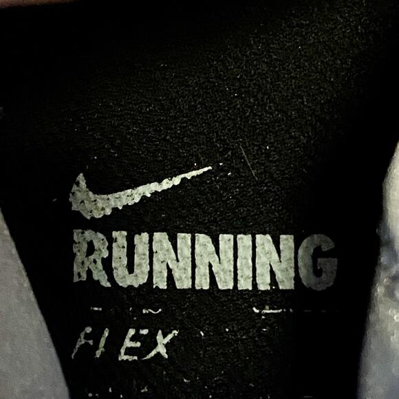 Nike Flex Women’s 10 Contact 3 Running Shoes Sneakers Gray Pink - Picture 4 of 8